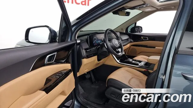 Kia Carnival 4th generation 2022 Небесно-голубой из Кореи, фото 2