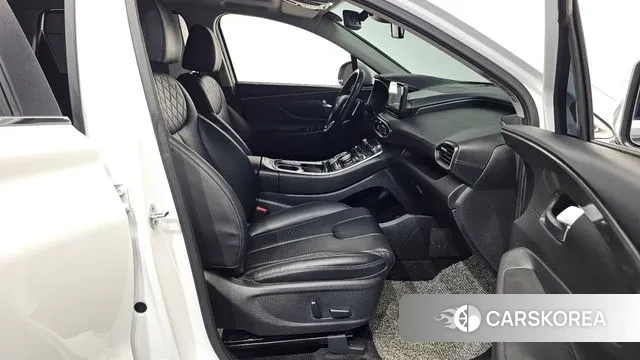 Hyundai The New Santa Fe 2021 Белый из Кореи, фото 2