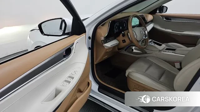Hyundai The New Grandeur IG Hybrid 2021 Белый из Кореи, фото 2
