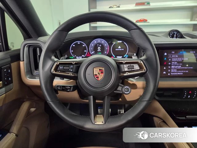 Porsche Cayenne (PO536) 2025 Небесно-голубой из Кореи, фото 2