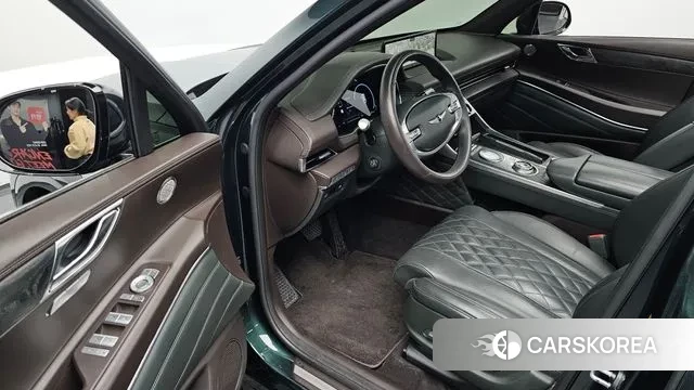 Genesis GV80 2022 Темно-зеленый из Кореи, фото 2