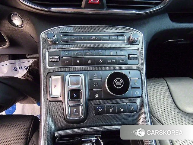 Hyundai The New Santa Fe 2022 Черный из Кореи, фото 2