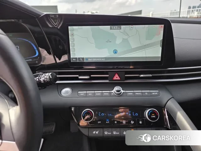 Hyundai The New Avante (CN7) 2024 Темно-зеленый из Кореи, фото 2