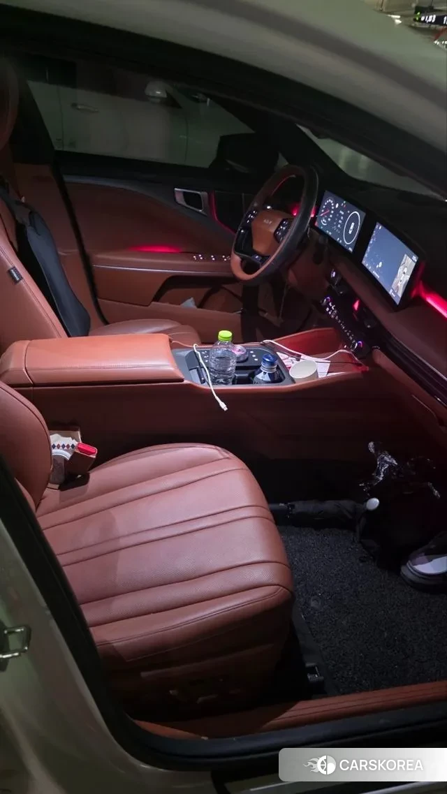 Kia The New K8 Hybrid 2024 Белый из Кореи, фото 2