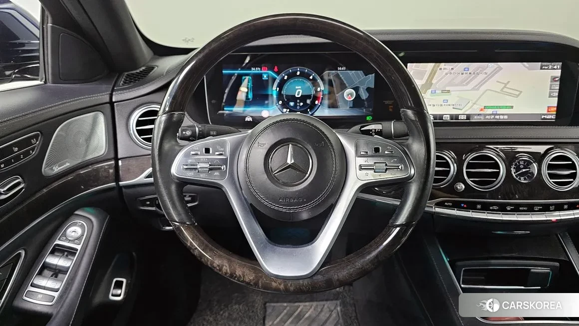 Mercedes-Benz S-Class W222 2018 Синий из Кореи, фото 2