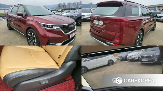 Kia Carnival 4th generation 2020 Красный из Кореи, фото 2