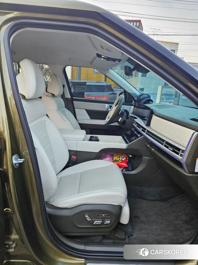 Hyundai Santa Fe (MX5) 2024 Зеленый из Кореи, фото 2