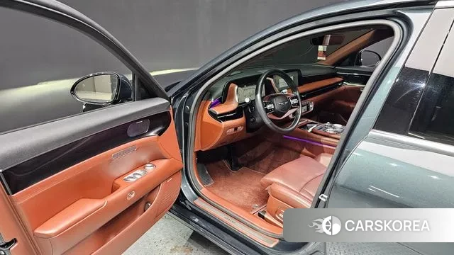 Genesis G90 (RS4) 2022 Темно-зеленый из Кореи, фото 2