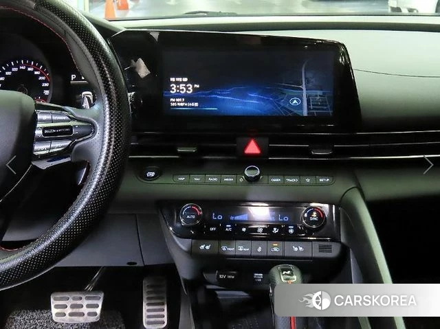 Hyundai Avante (CN7) 2022 Черный из Кореи, фото 2