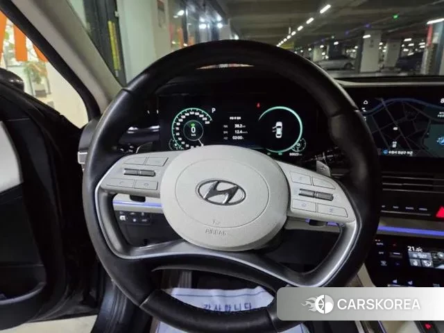 Hyundai The New Grandeur IG Hybrid 2021 Серебристо-серый из Кореи, фото 2