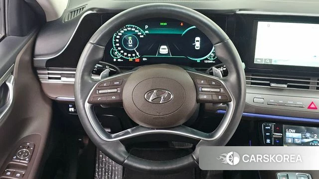 Hyundai The New Grandeur IG Hybrid 2021 Серый из Кореи, фото 2