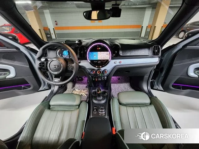 Mini Cooper S Countryman 2022 Небесно-голубой из Кореи, фото 2