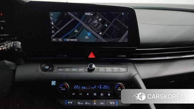 Hyundai Avante (CN7) 2021 Небесно-голубой из Кореи, фото 2