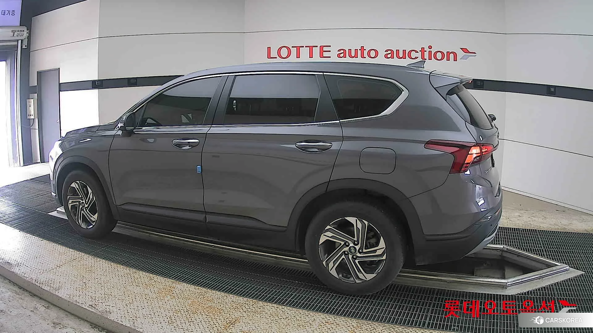 Hyundai Santa Fe 2022 Magnetic Grey Metallic из Кореи, фото 2