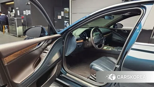 Genesis G80 (RG3) 2022 Синий из Кореи, фото 2
