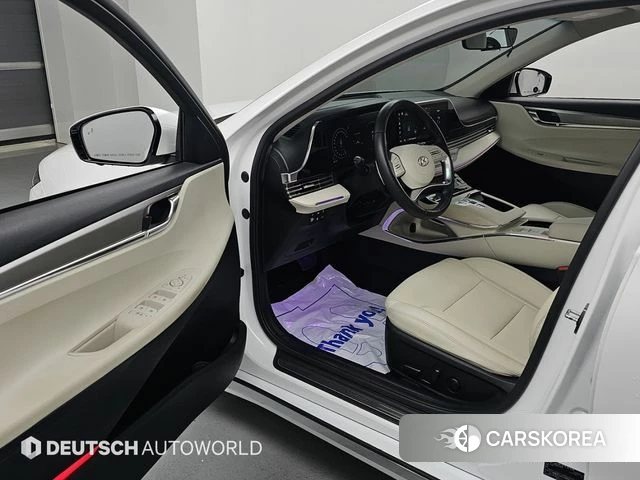Hyundai The New Grandeur IG Hybrid 2022 Белый из Кореи, фото 2