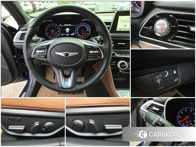 Genesis G70 2018 Синий из Кореи, фото 2