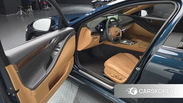 Genesis G80 (RG3) 2021 Синий из Кореи, фото 2