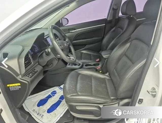 Hyundai The New Avante AD 2019 Белый из Кореи, фото 2