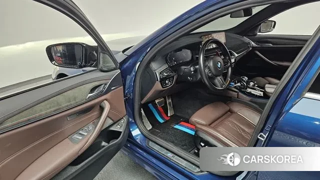 BMW 5 Series (G30) 2021 Синий из Кореи, фото 2