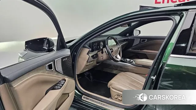 Kia K8 Hybrid 2022 Темно-зеленый из Кореи, фото 2