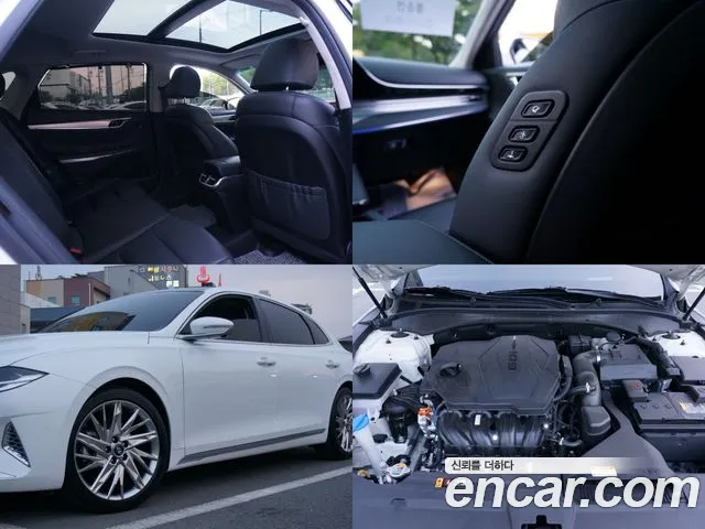 Hyundai The New Grandeur IG 2021 Белый из Кореи, фото 2