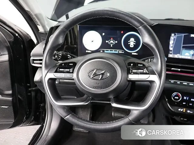 Hyundai Avante (CN7) 2023 Черный из Кореи, фото 2