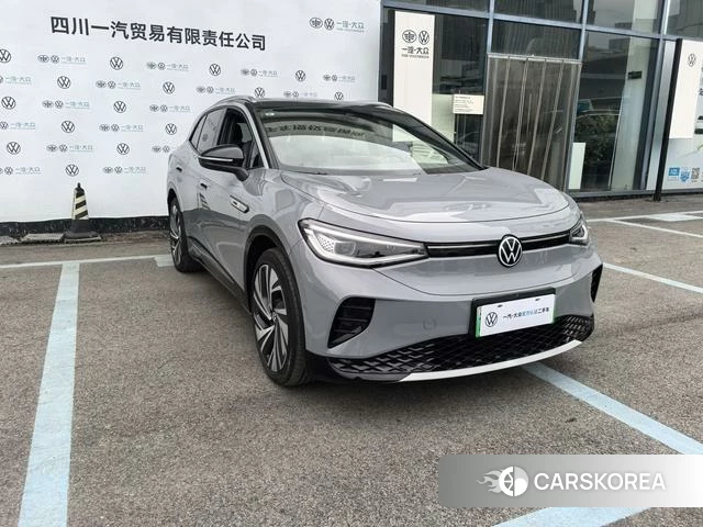 Volkswagen ID.4 CROZZ 2024 Серебристо-серый из Китая, фото 2