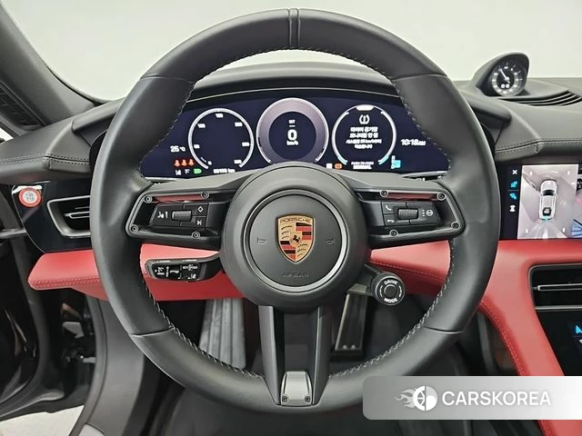 Porsche Taycan 2024 Черный из Кореи, фото 2