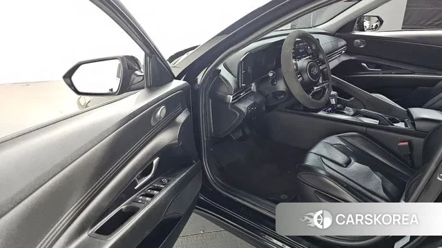 Hyundai Avante (CN7) 2021 Черный из Кореи, фото 2