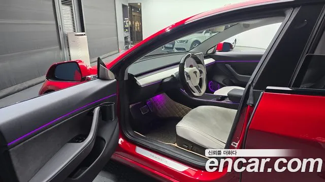 Tesla Model 3 2020 Красный из Кореи, фото 2