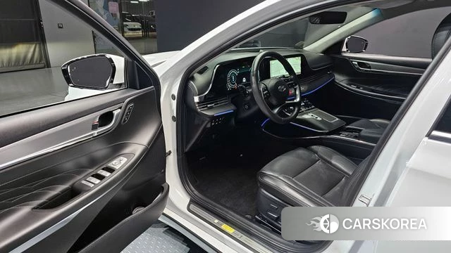 Hyundai The New Grandeur IG Hybrid 2022 Белый из Кореи, фото 2