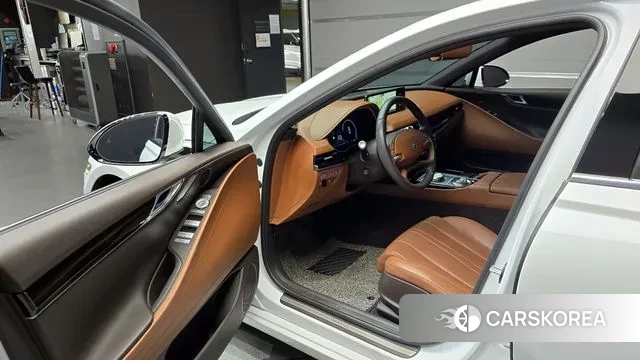 Genesis G80 (RG3) 2022 Черный из Кореи, фото 2