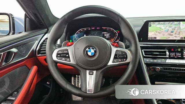 BMW 8 Series (G15) 2021 Небесно-голубой из Кореи, фото 2