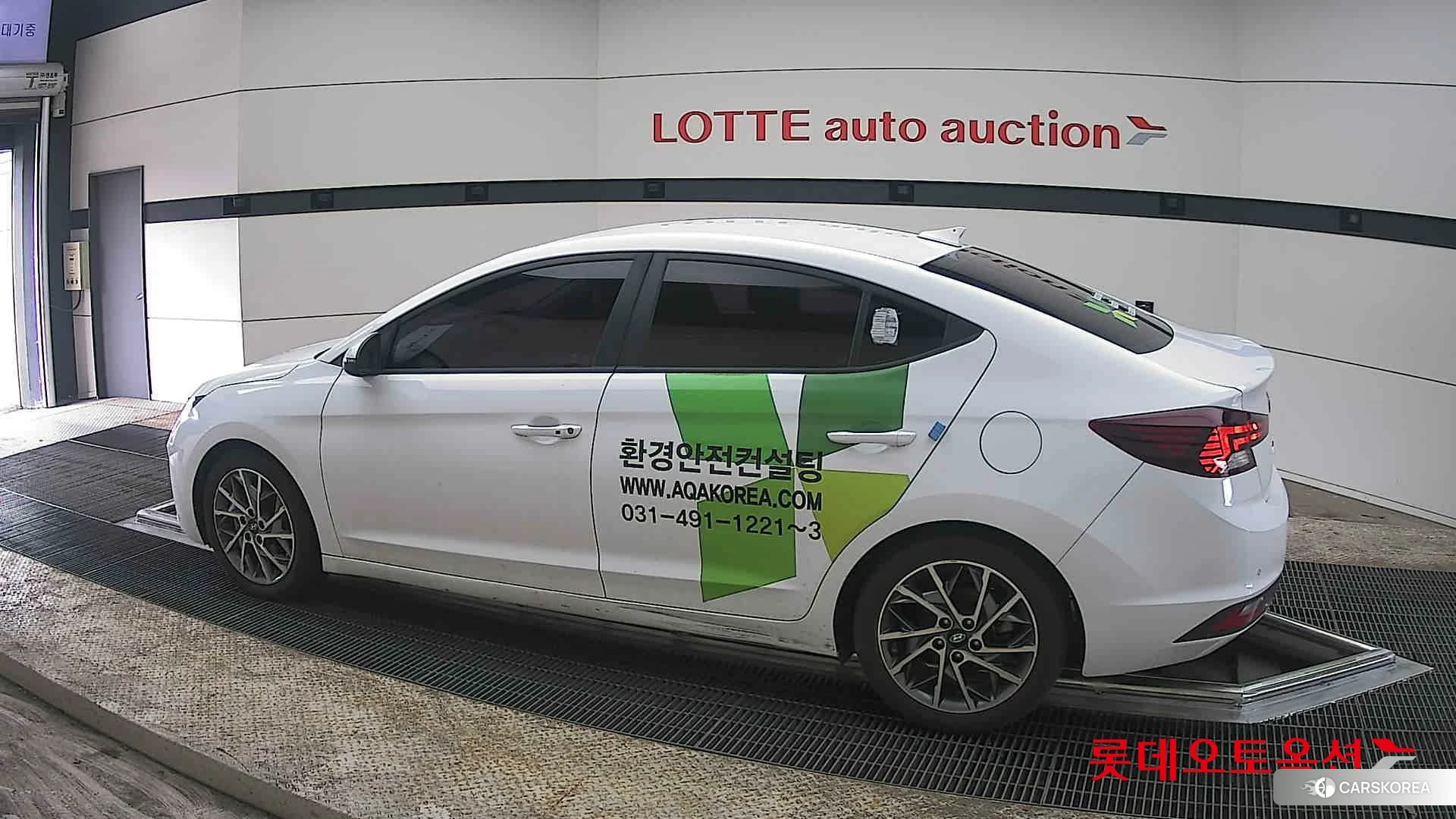 Hyundai Avante 2020 Polar White из Кореи, фото 2