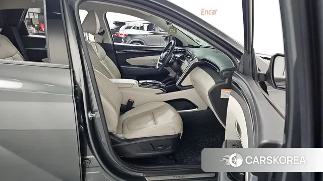 Hyundai Tucson Hybrid (NX4) 2020 Темно-зеленый из Кореи, фото 2