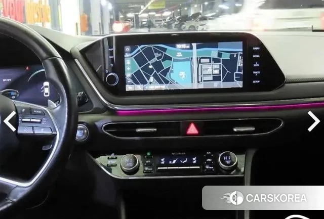 Hyundai Sonata Hybrid (DN8) 2022 Серебристо-серый из Кореи, фото 2