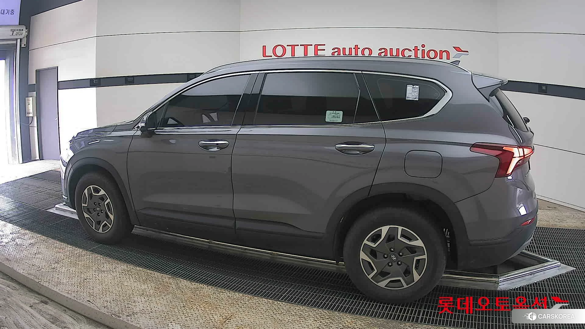 Hyundai Santa Fe Hybrid 2023 Magnetic Grey Metallic из Кореи, фото 2