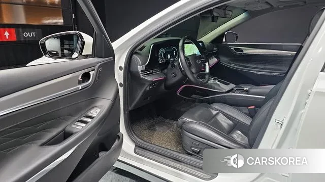 Hyundai The New Grandeur IG Hybrid 2021 Белый из Кореи, фото 2