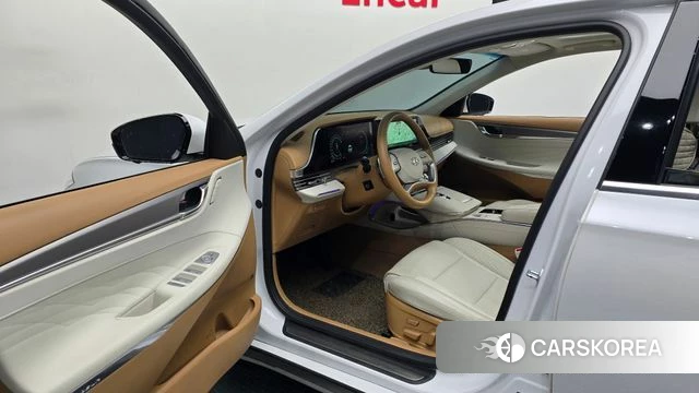 Hyundai The New Grandeur IG Hybrid 2021 Белый из Кореи, фото 2