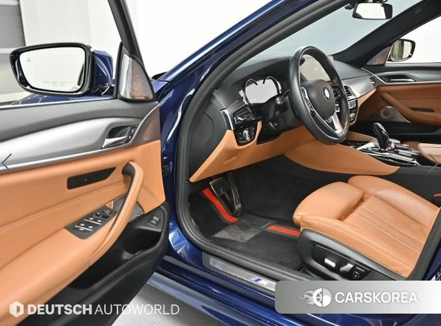 BMW 5 Series (G30) 2018 Синий из Кореи, фото 2