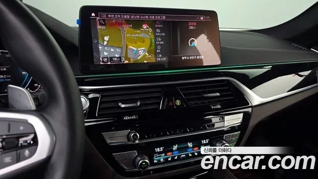 BMW 5 Series (G30) 2021 Черный из Кореи, фото 2