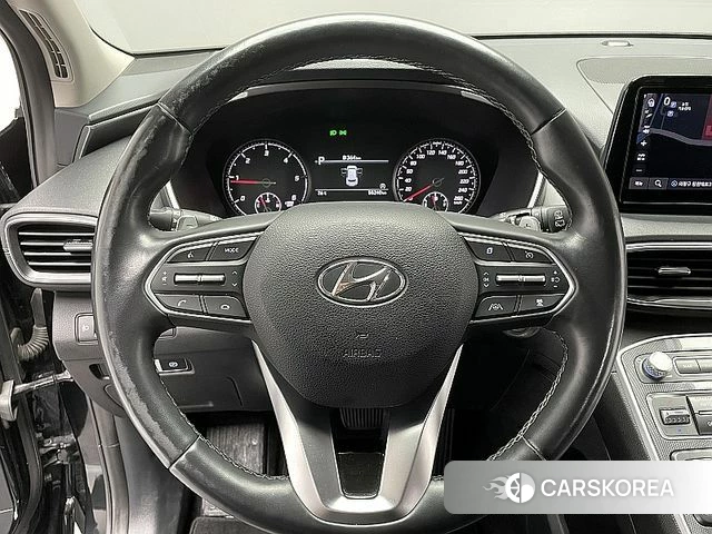 Hyundai The New Santa Fe 2021 Черный из Кореи, фото 2