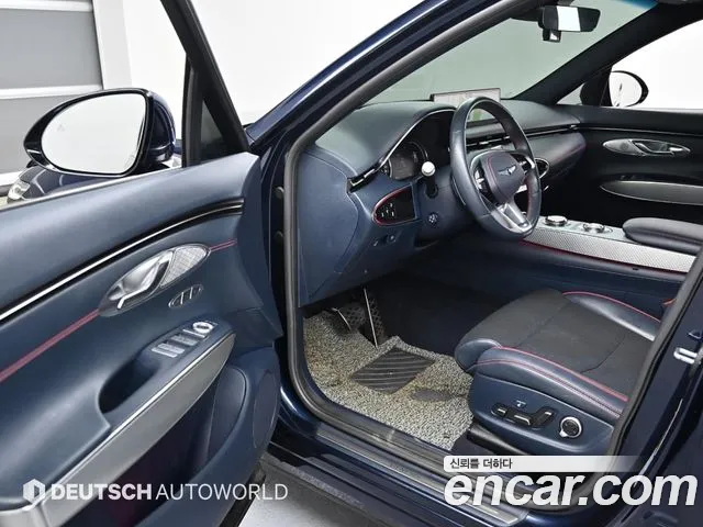 Genesis GV70 2021 Синий из Кореи, фото 2