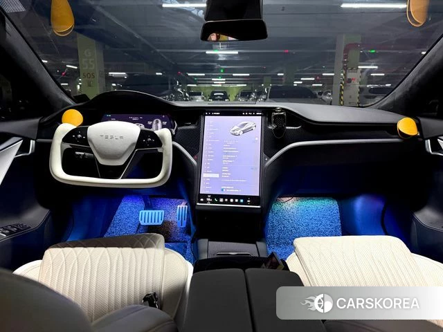 Tesla Model S 2019 Белый из Кореи, фото 2