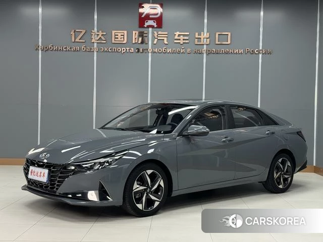 Hyundai Elantra 2023 Темно-серый из Китая, фото 2