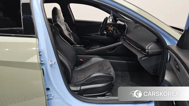 Hyundai Avante (CN7) 2022 Небесно-голубой из Кореи, фото 2