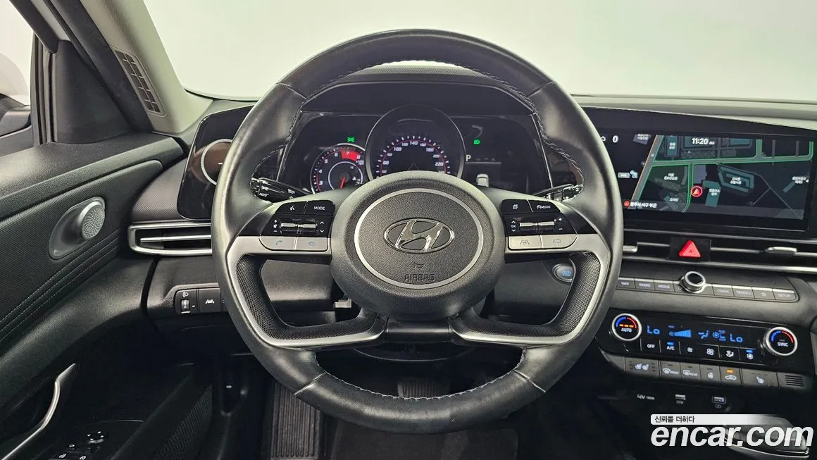 Hyundai Avante (CN7) 2021 Белый из Кореи, фото 2