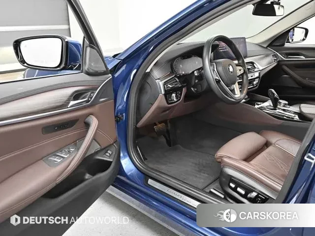 BMW 5 Series (G30) 2020 Синий из Кореи, фото 2