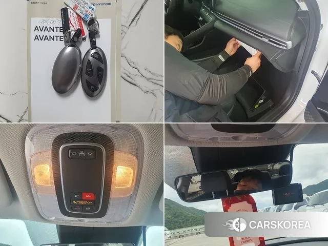 Hyundai The New Avante (CN7) 2023 Белый из Кореи, фото 2